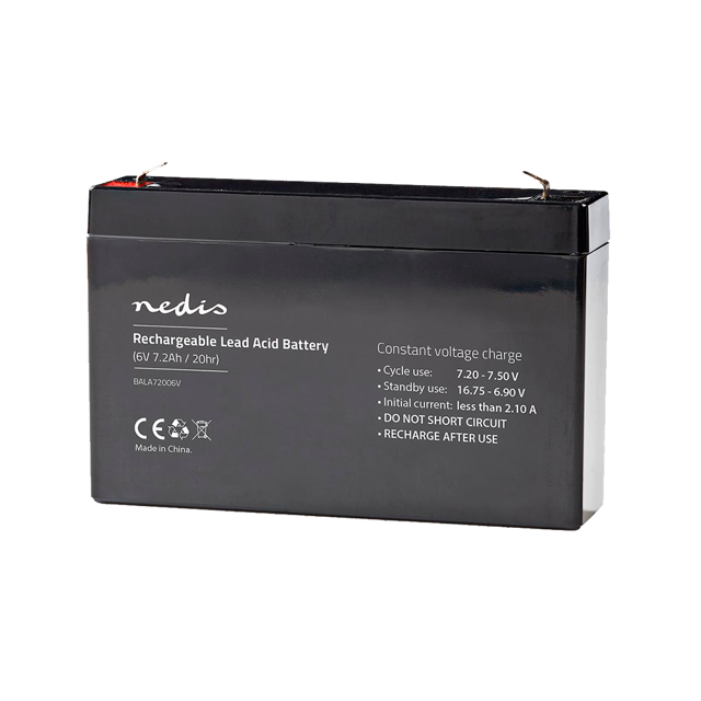Picture of Rechargeable lead-acid battery 6V