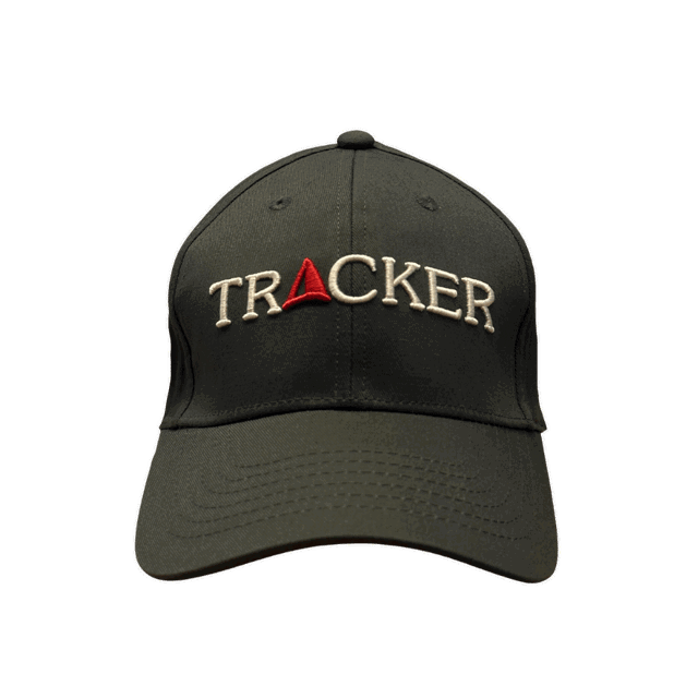 Green cap with Tracker logo